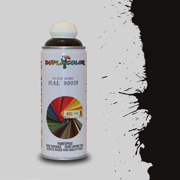 اسپری مشکی براق نیترو دوپلی کالر